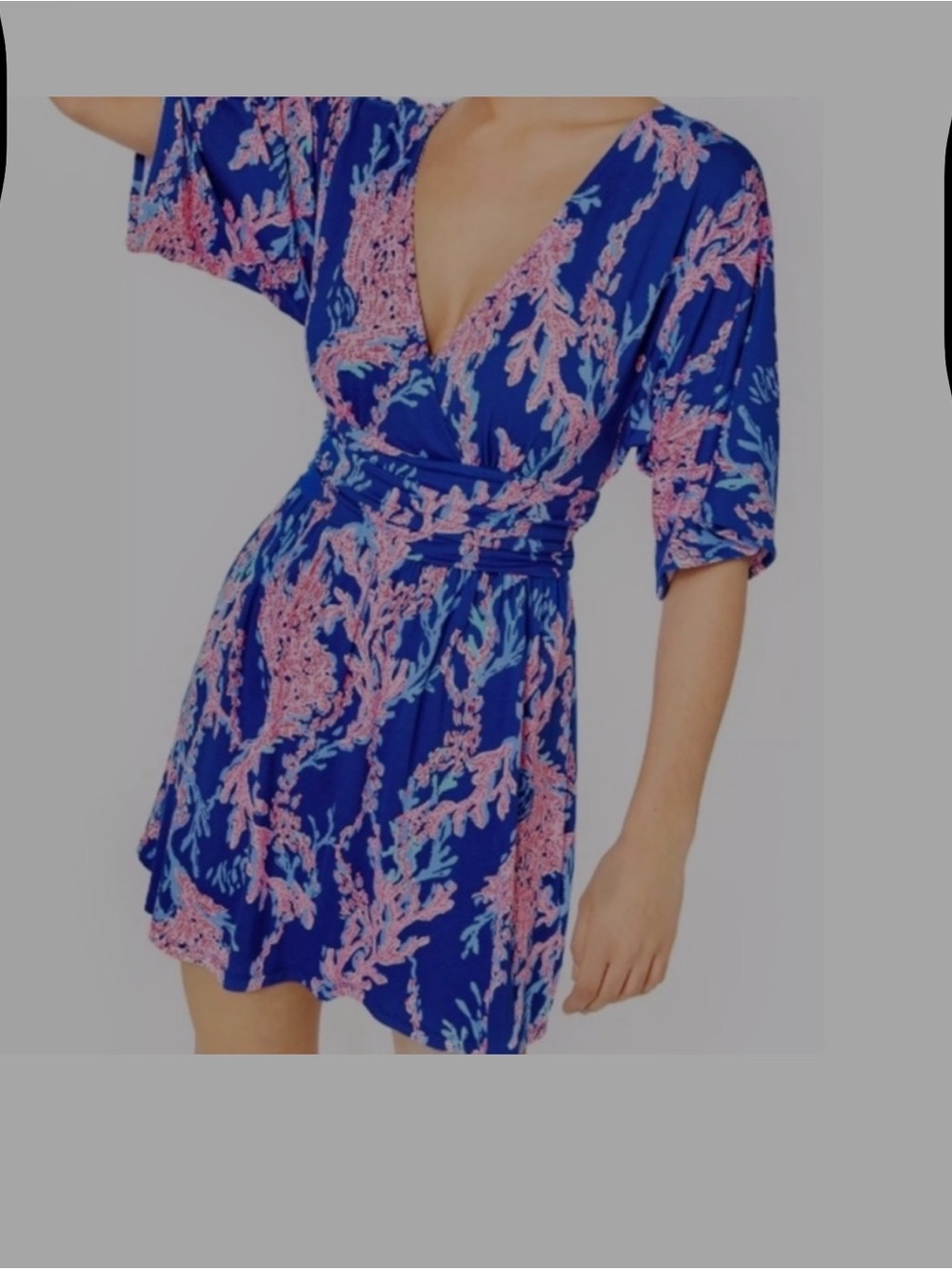 Lilly Pulitzer Parigi Skort Romper in Borealis Blue. Size Small